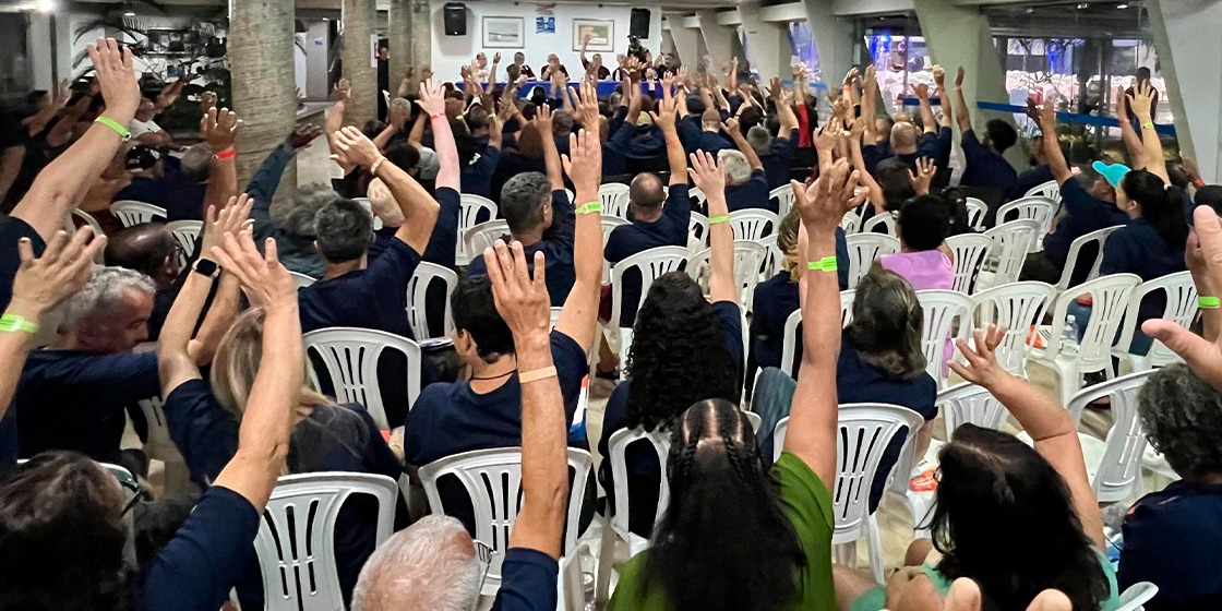 VOZ FORTE E UNIDA | Em assembleia online, categoria aprova Pauta de Reivindicações 2026 com recorde de participação