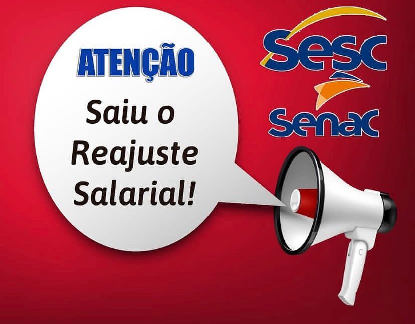 Confira os reajustes salariais que o Senalba conquistou aos trabalhadores do SESC e no SENAC